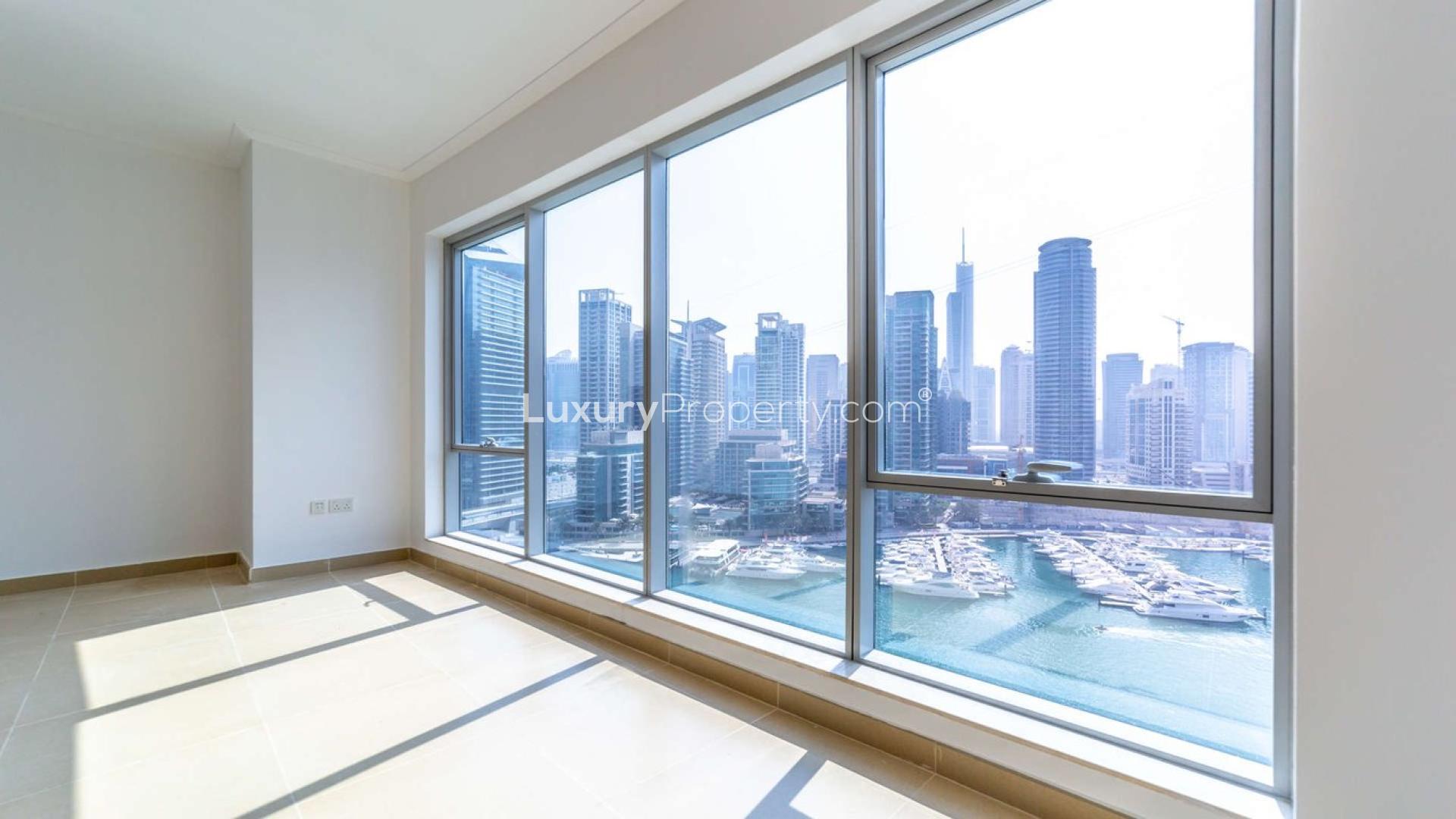 Spacious apartment with stunning marina views in Paloma Tower, Dubai Marina for sale