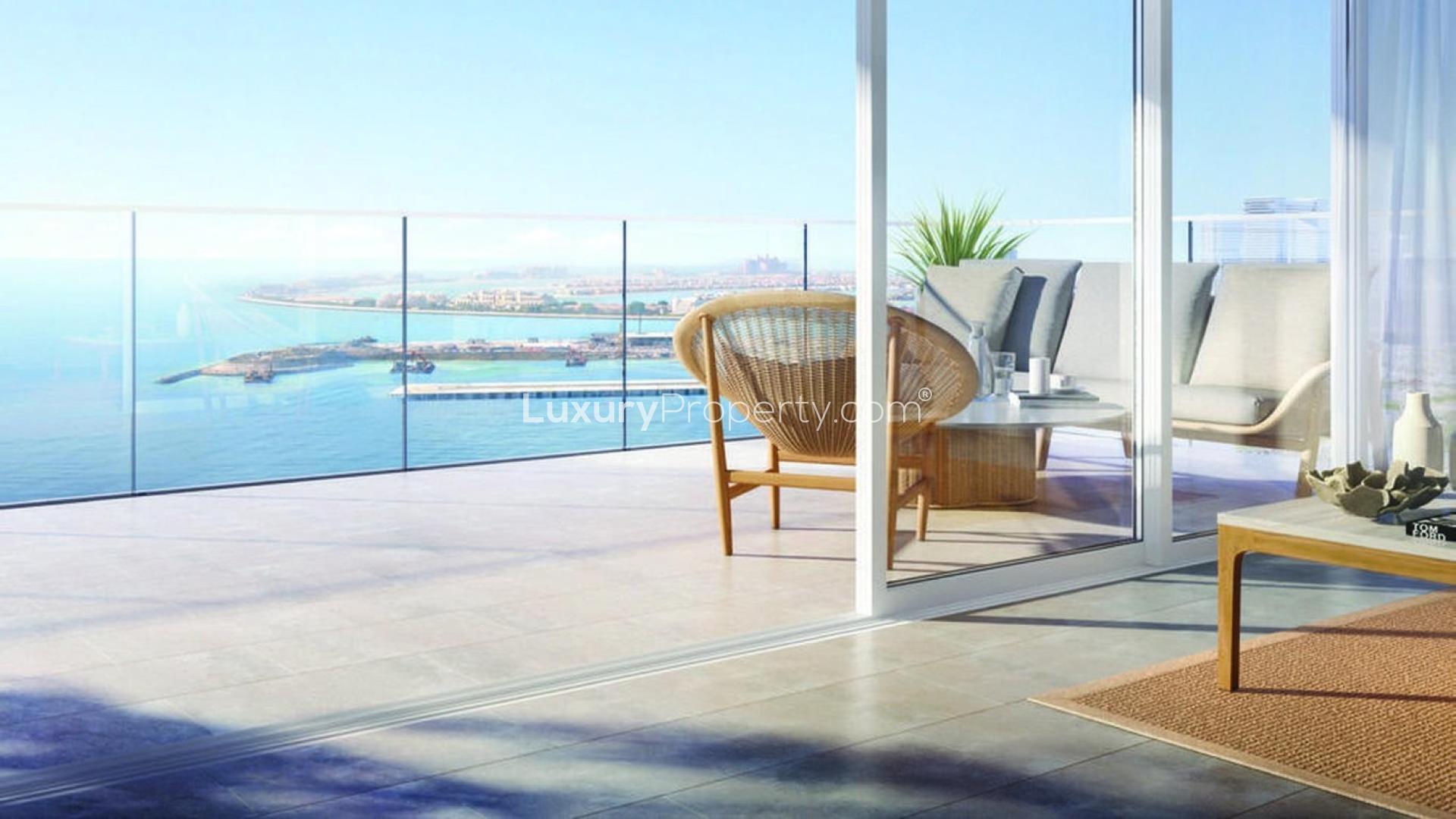 Contemporary studio apartments at La Vie, Jumeirah Beach Residence, with stunning sea views
