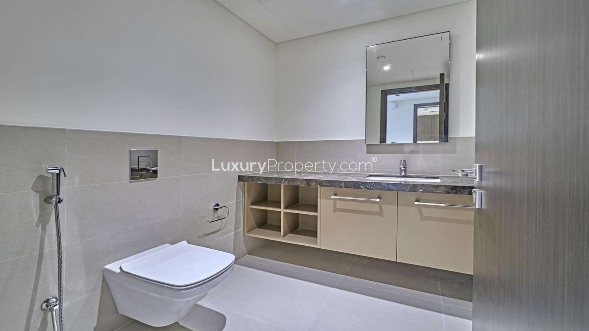 BLVD Heights towers in Downtown Dubai, modern architecture, residential apartments for sale