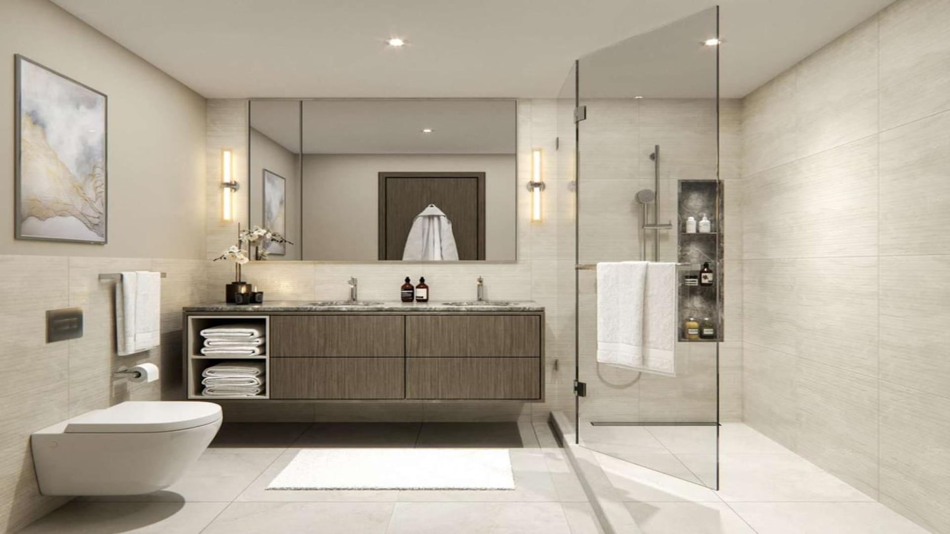 Downtown Dubai skyline view from stylish Opera District apartment for sale, LP06690