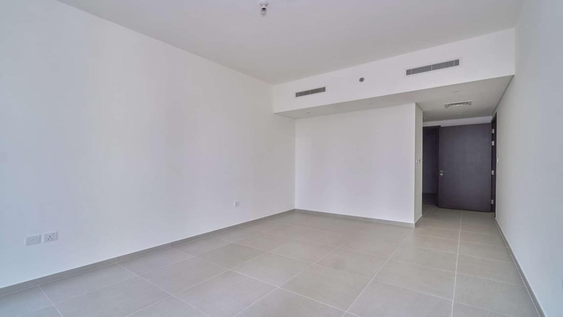 Podium-level duplex apartment view in Downtown Dubai's BLVD Heights, showcasing modern architecture