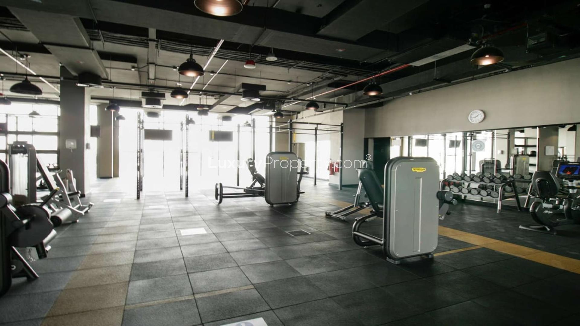 Fully furnished living room in 3-bedroom townhouse, Damac Hills 2, Akoya Oxygen