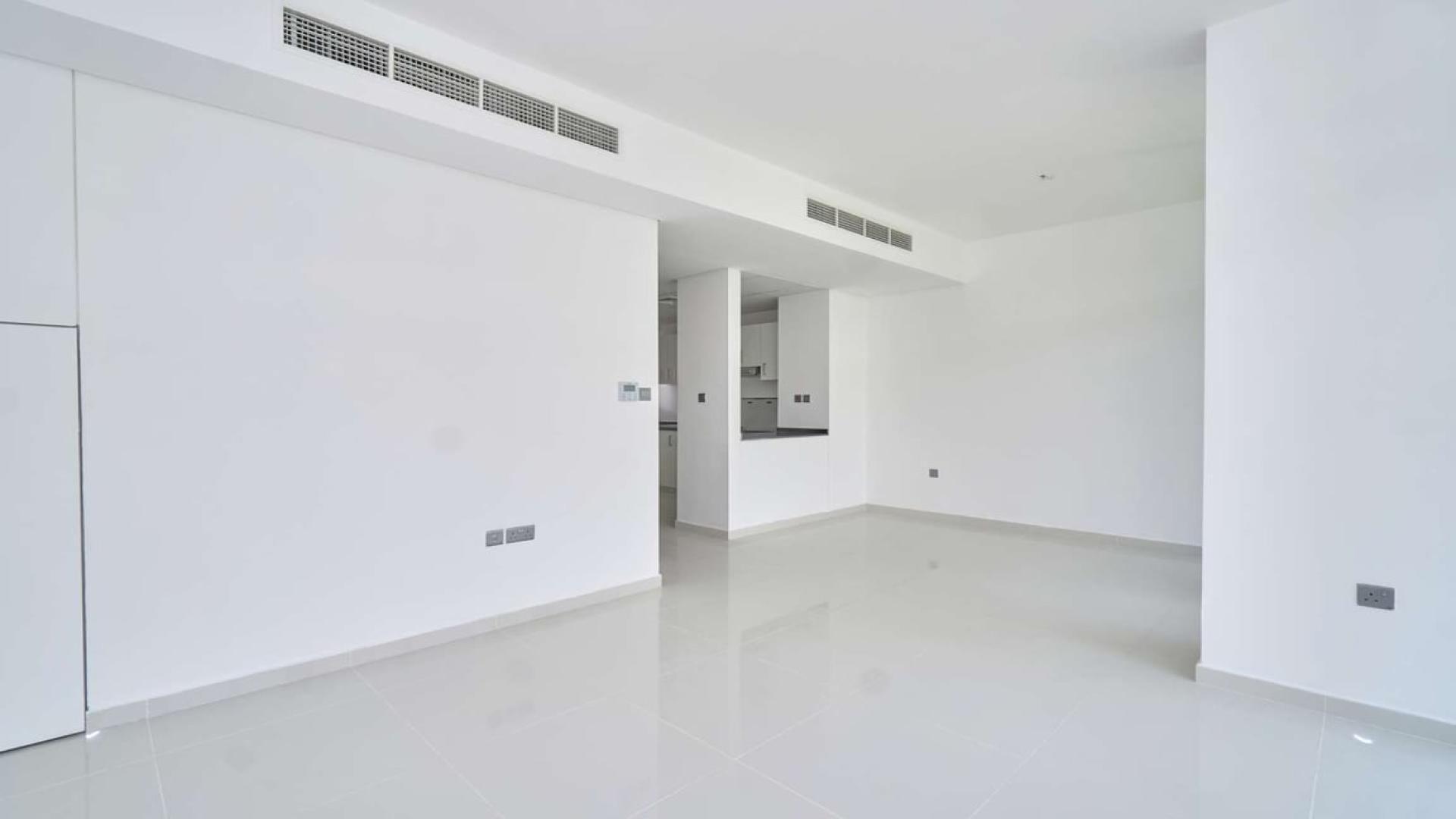 Immaculate 3-bedroom townhouse exterior in Avencia, Damac Hills 2, for rent