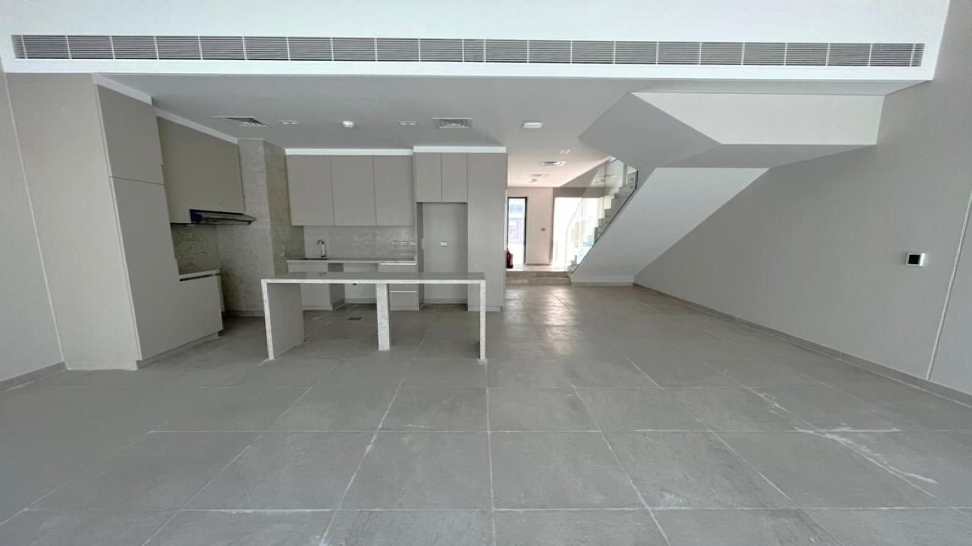 Modern townhouse exterior in District 7, Mohammed Bin Rashid City, available for rent