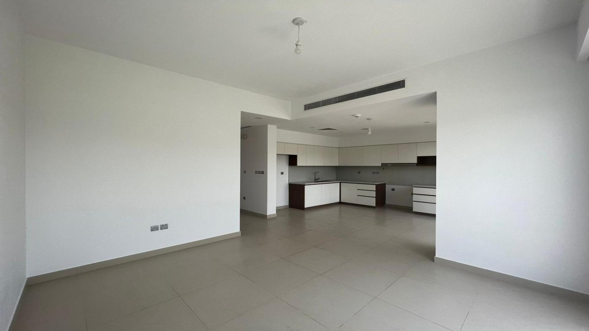 Elegant townhouse backyard with landscaped garden in Camelia, Arabian Ranches 2 for rent