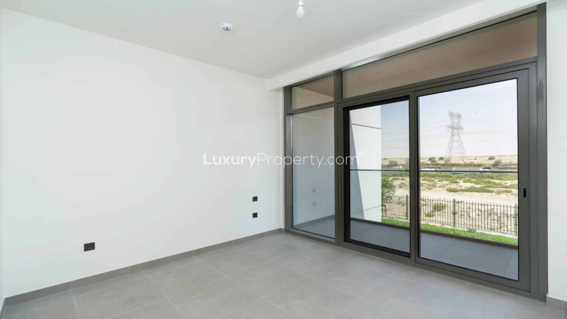 Modern kitchen in brand new 3-bedroom townhouse, Ruba, Arabian Ranches 3 for rent
