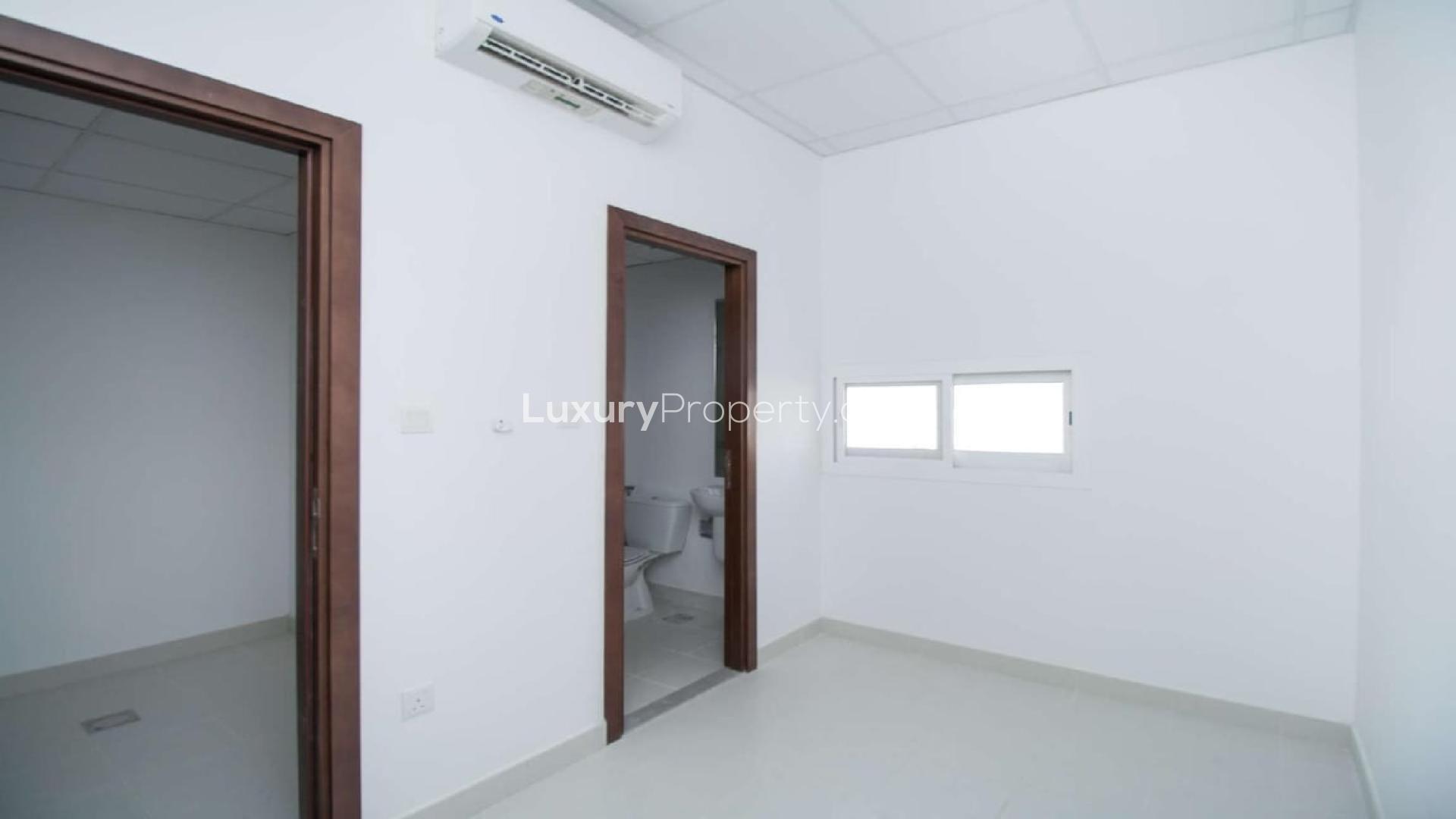 Modern 3-bedroom townhouse exterior in Arabella 2, Mudon, Dubai, for sale