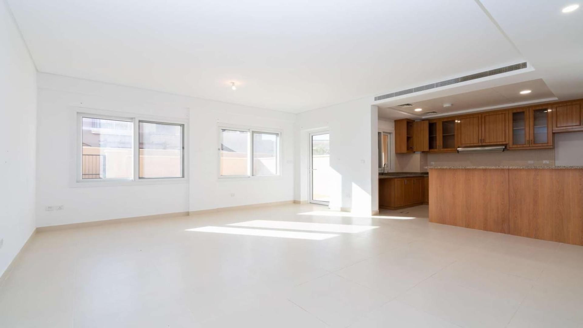 Empty room with air conditioning in brand new Serena townhouse, Casa Viva community