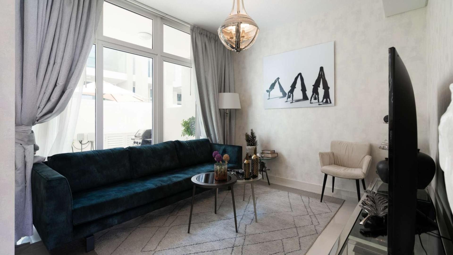 Brand new townhouse living room in Damac Hills 2, Vardon, with modern decor