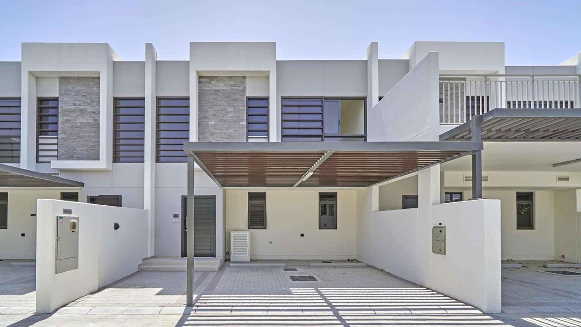 Modern kitchen in charming three-bedroom townhouse, Damac Hills 2, Sanctnary community