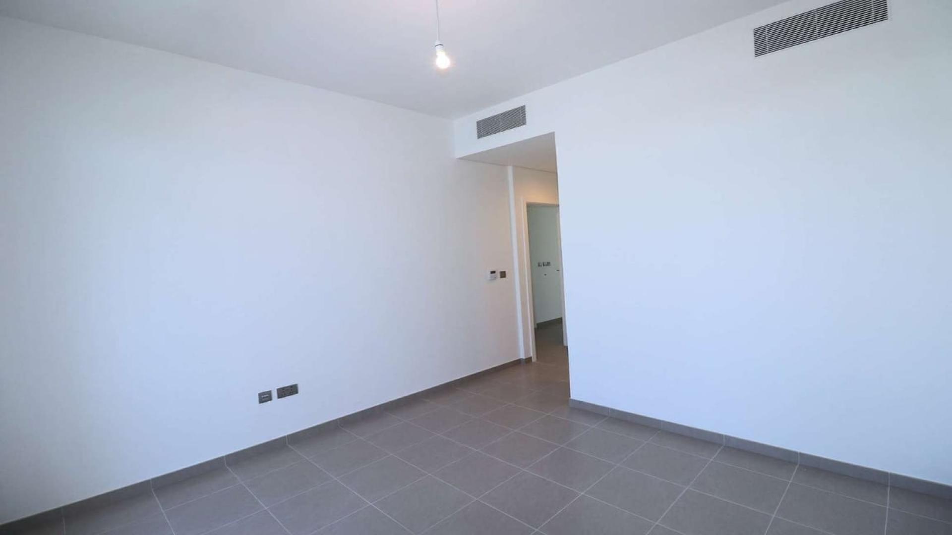 3-bedroom townhouse exterior in Arabella 3, Arabian Ranches, available for rent