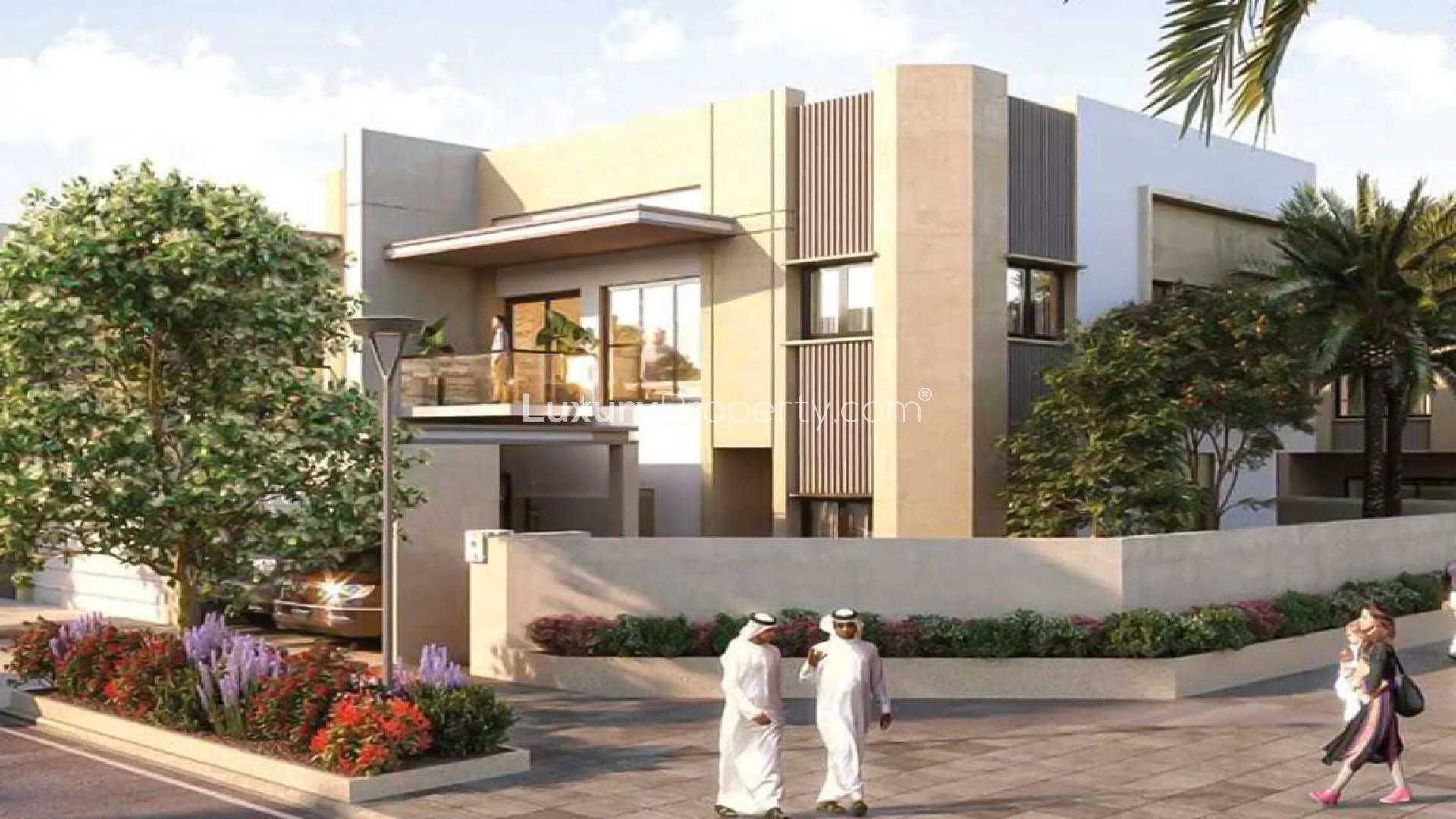 Luxurious living room in spacious townhouse, District 7, Mohammed Bin Rashid City, for sale
