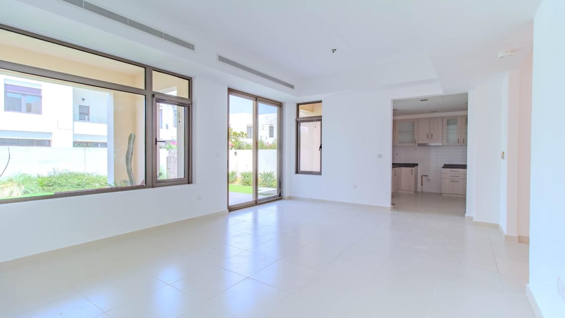 Spacious 3-bedroom townhouse with park view in Mira Oasis, Reem, available for rent