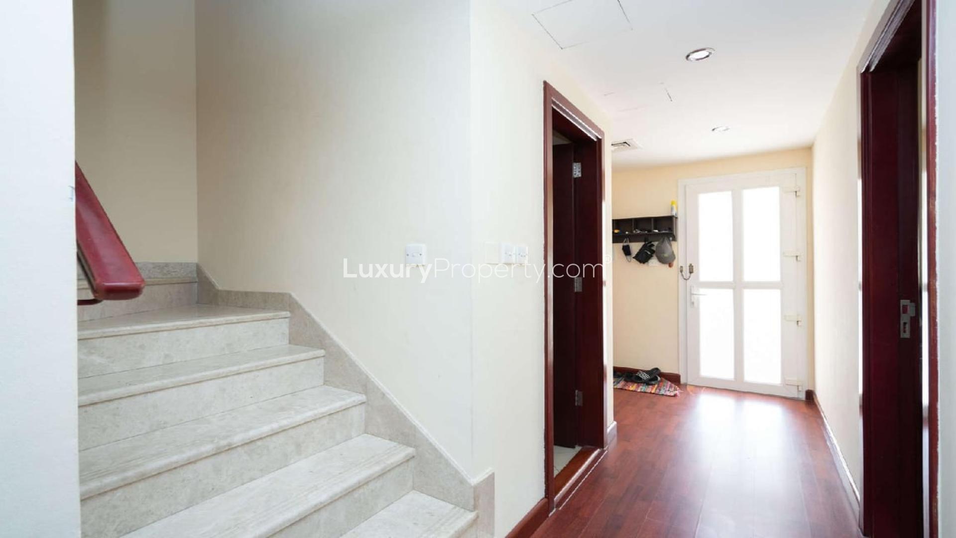 Living room in 3-bedroom villa for rent, Al Reem 1, Arabian Ranches