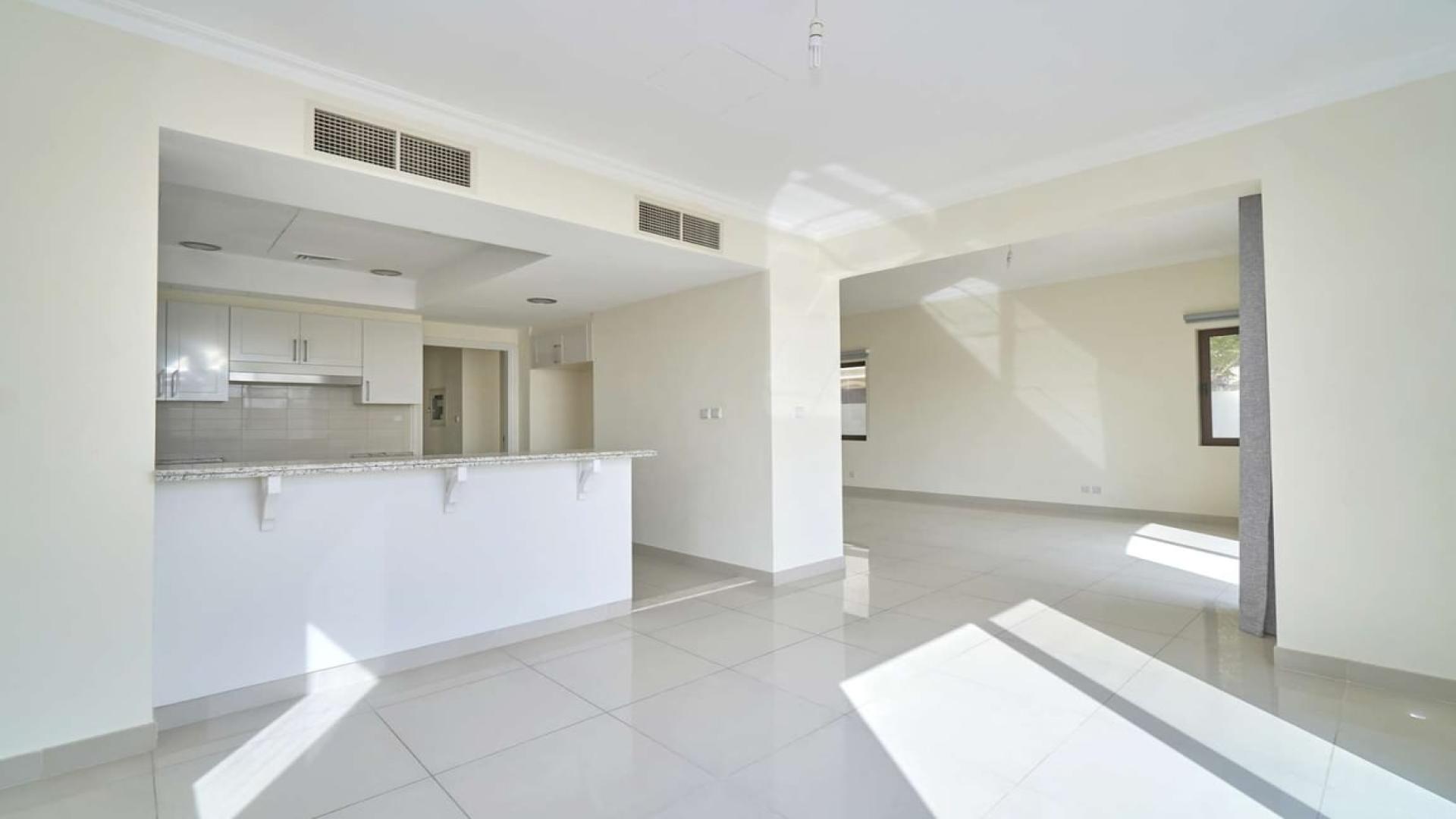 Modern villa interior with open layout and staircase in Samara, Arabian Ranches 2