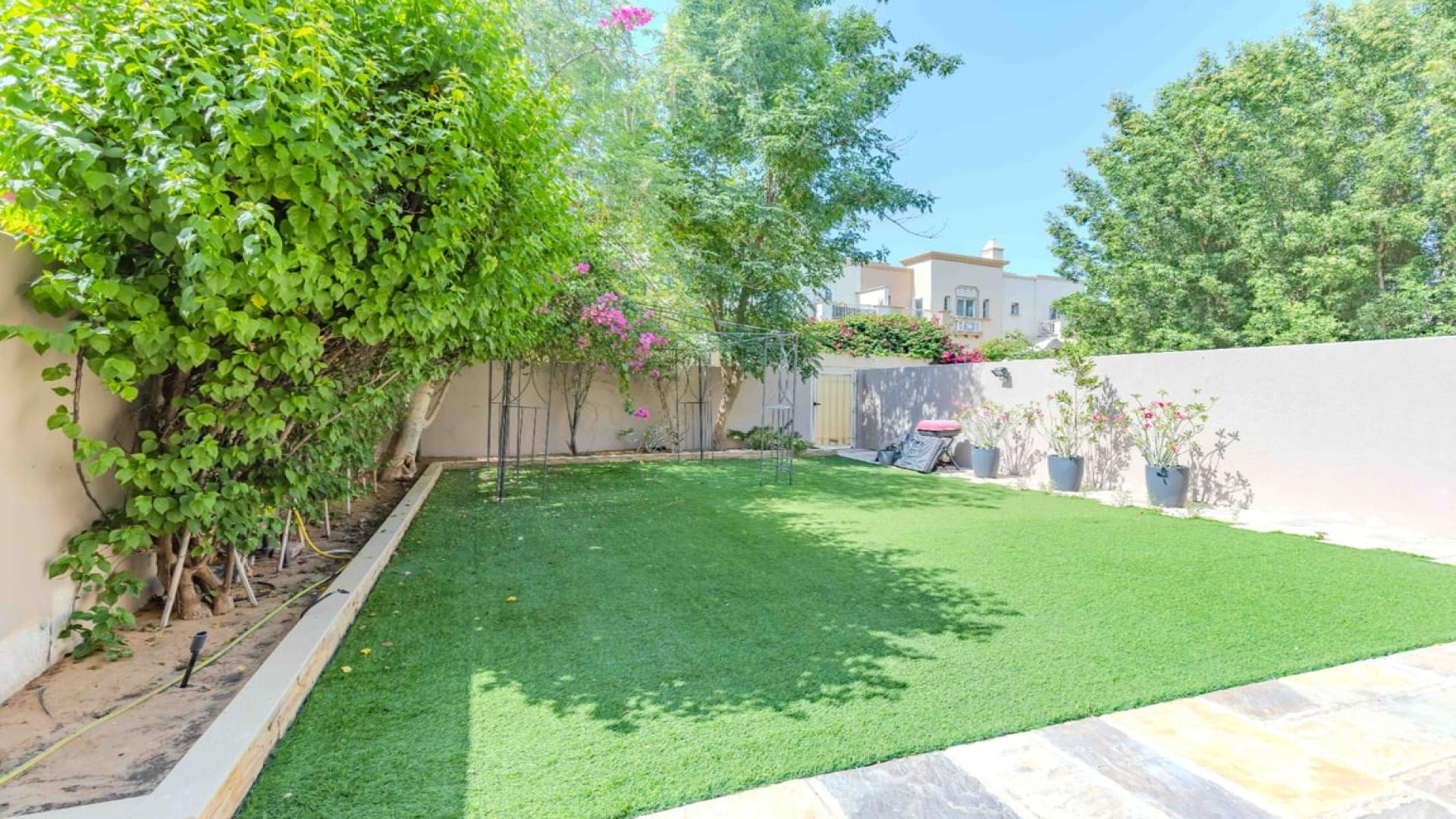Lush green garden in Springs 11 villa, perfect for serene family living