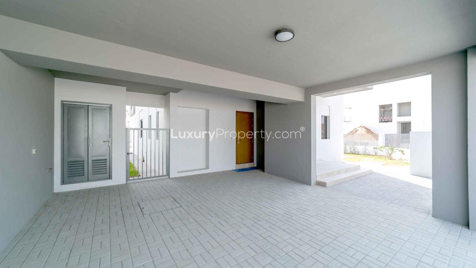Exterior view of spacious 3-bedroom villa in Sidra 2, Dubai Hills Estate for sale