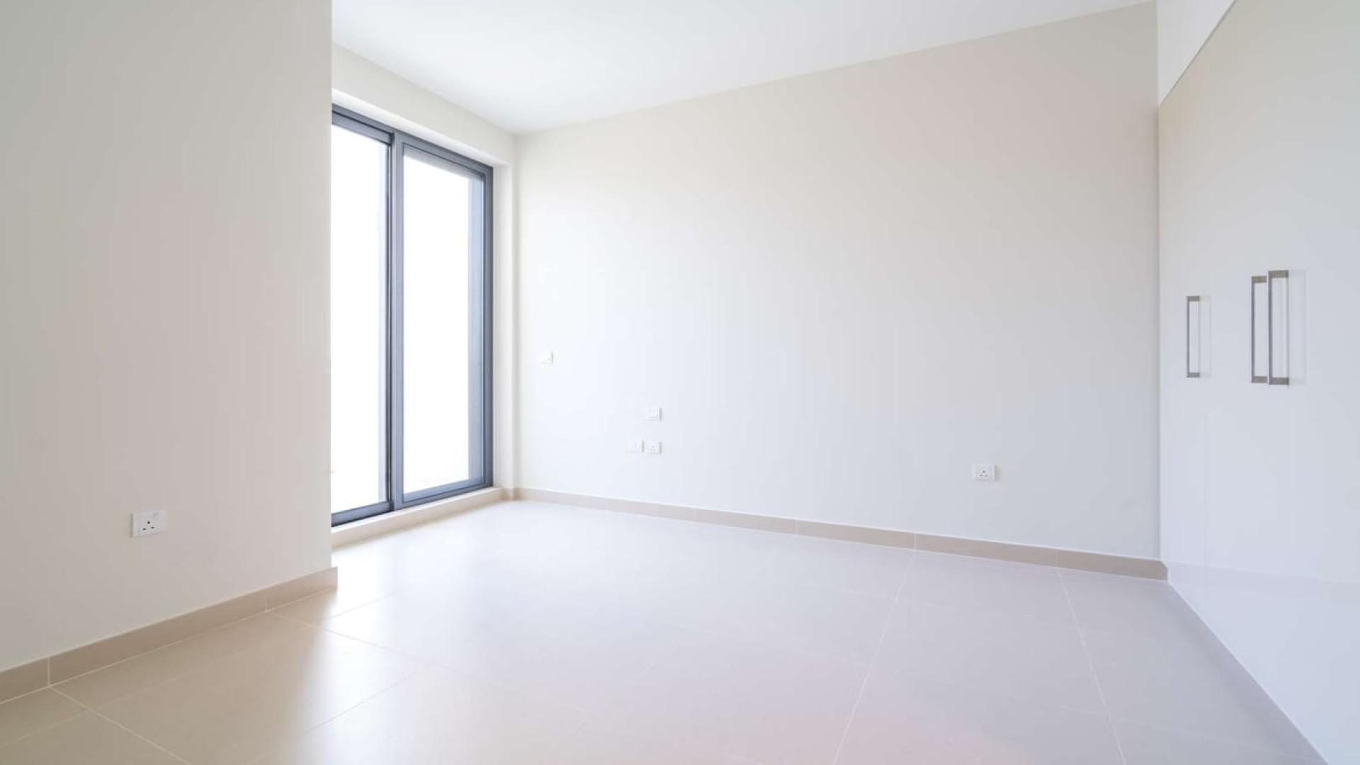 Bright room with large windows in Maple at Dubai Hills Estate townhouse for sale