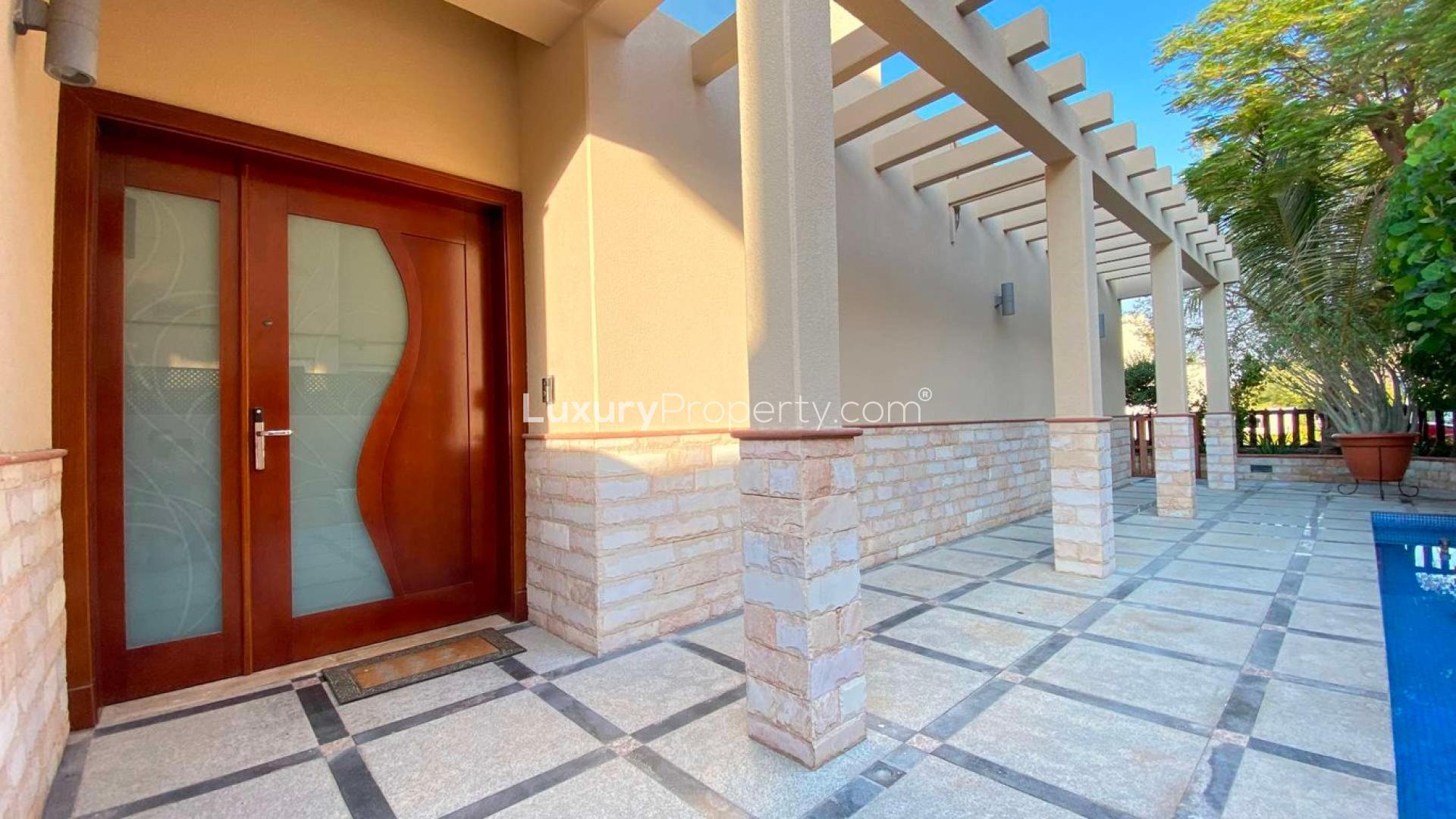 Private pool and patio area in upgraded Type 7 villa, Saheel, Arabian Ranches