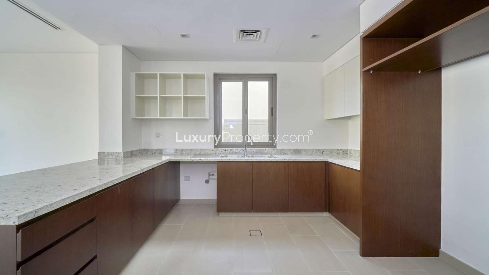 Modern 3-bedroom villa exterior in Azalea, Arabian Ranches 2, for sale