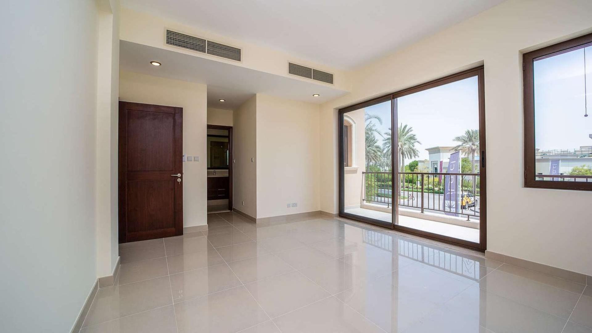 Empty bedroom with window in brand new villa, Arabian Ranches 2, Lila community