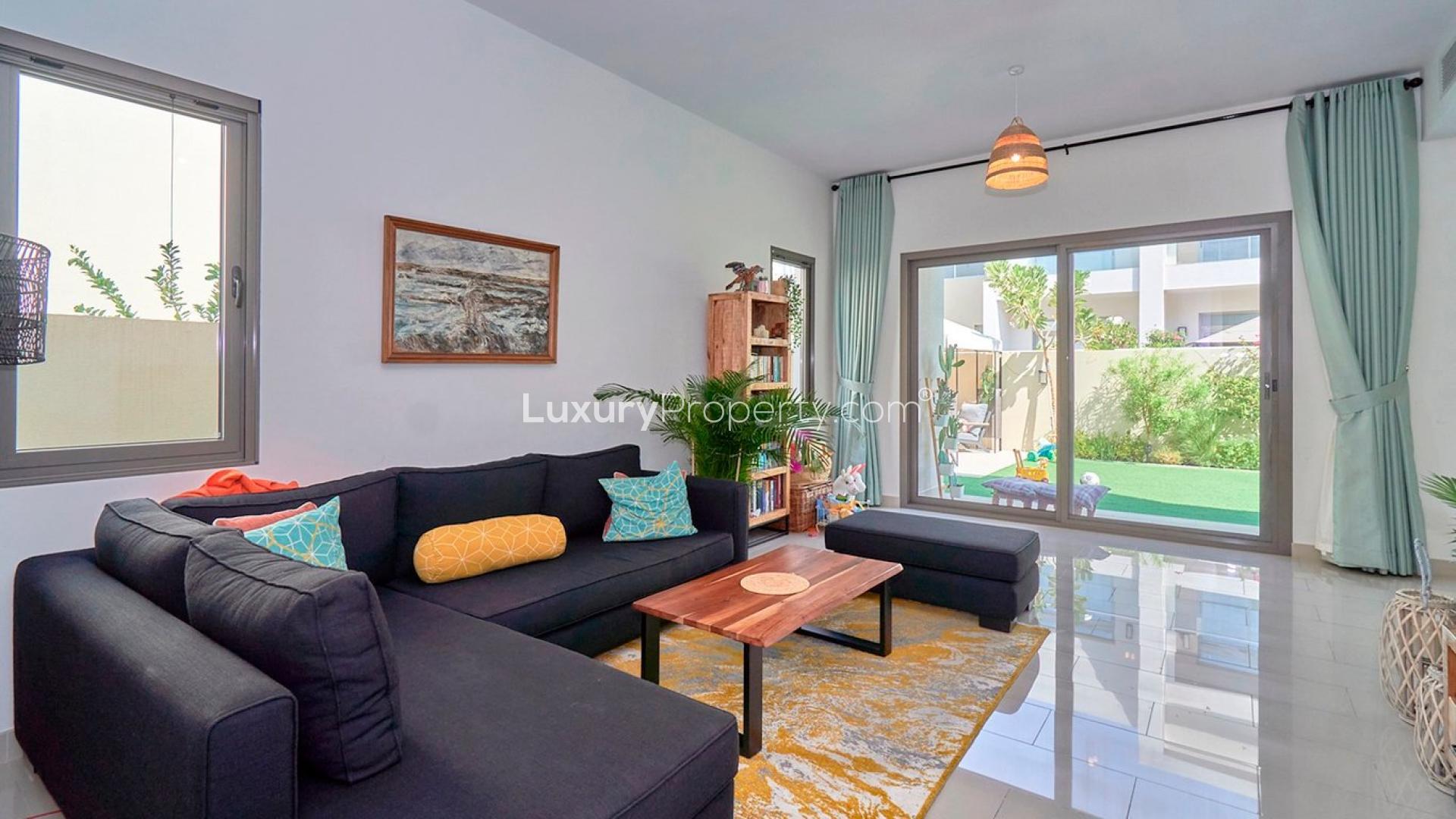 Brand new villa garden with gazebo in Azalea, Arabian Ranches 2 for sale