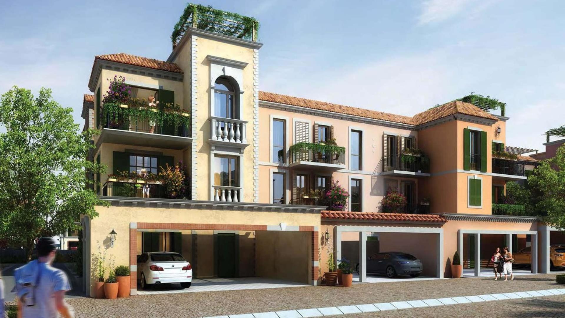 Luxurious beachfront villa living room with sea view in Jumeirah, La Mer community