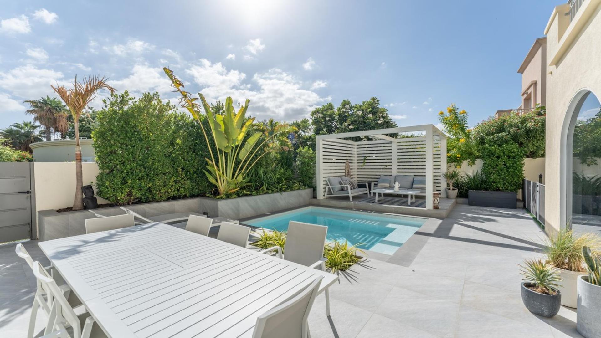 Villa with pool and patio in The Lakes, Maeen, available for rent