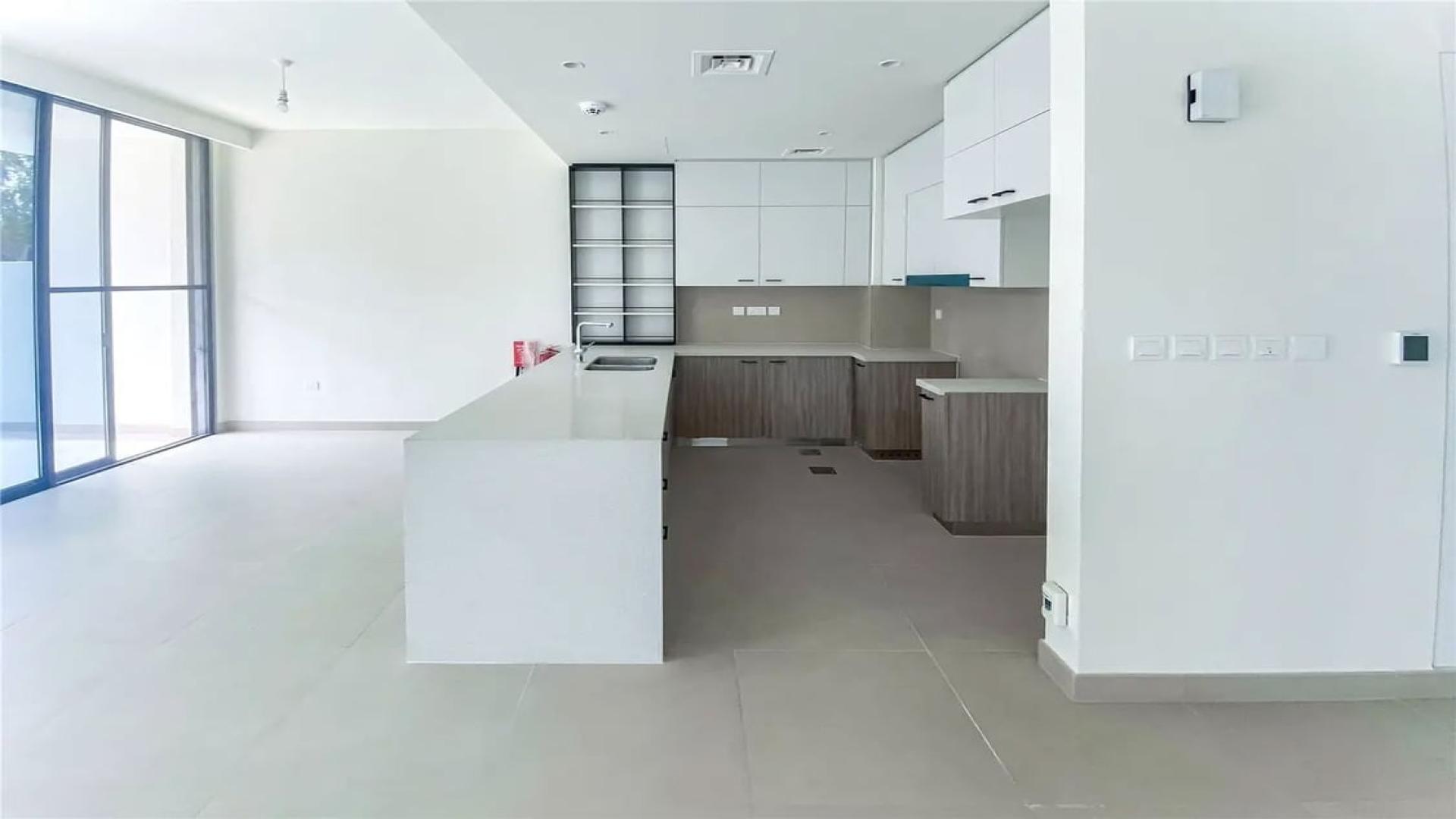 Modern kitchen in corner villa at Dubai Hills Estate, Club Villas, for sale