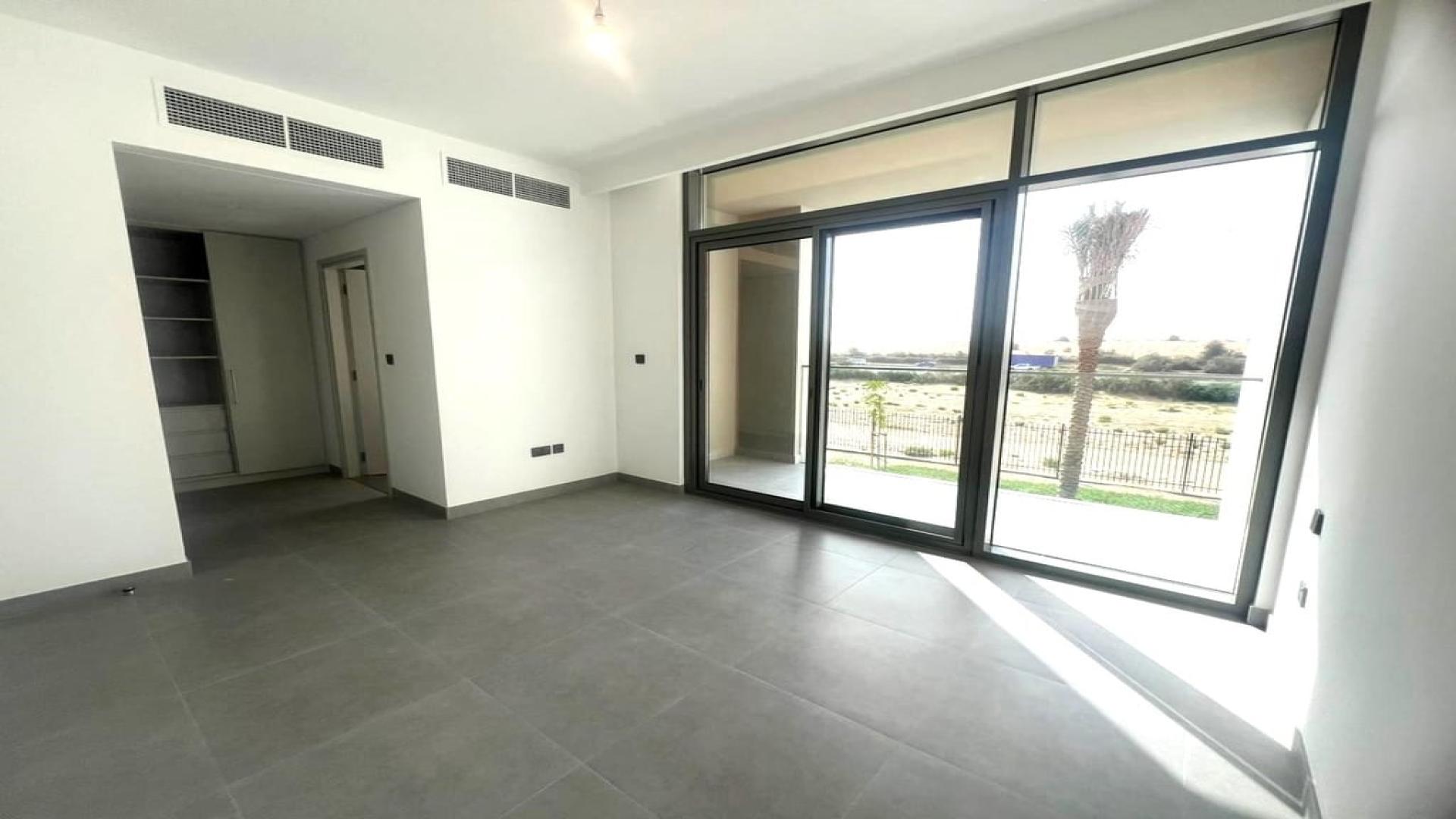 Bright living area with large windows in 3-bedroom villa, Ruba, Arabian Ranches 3