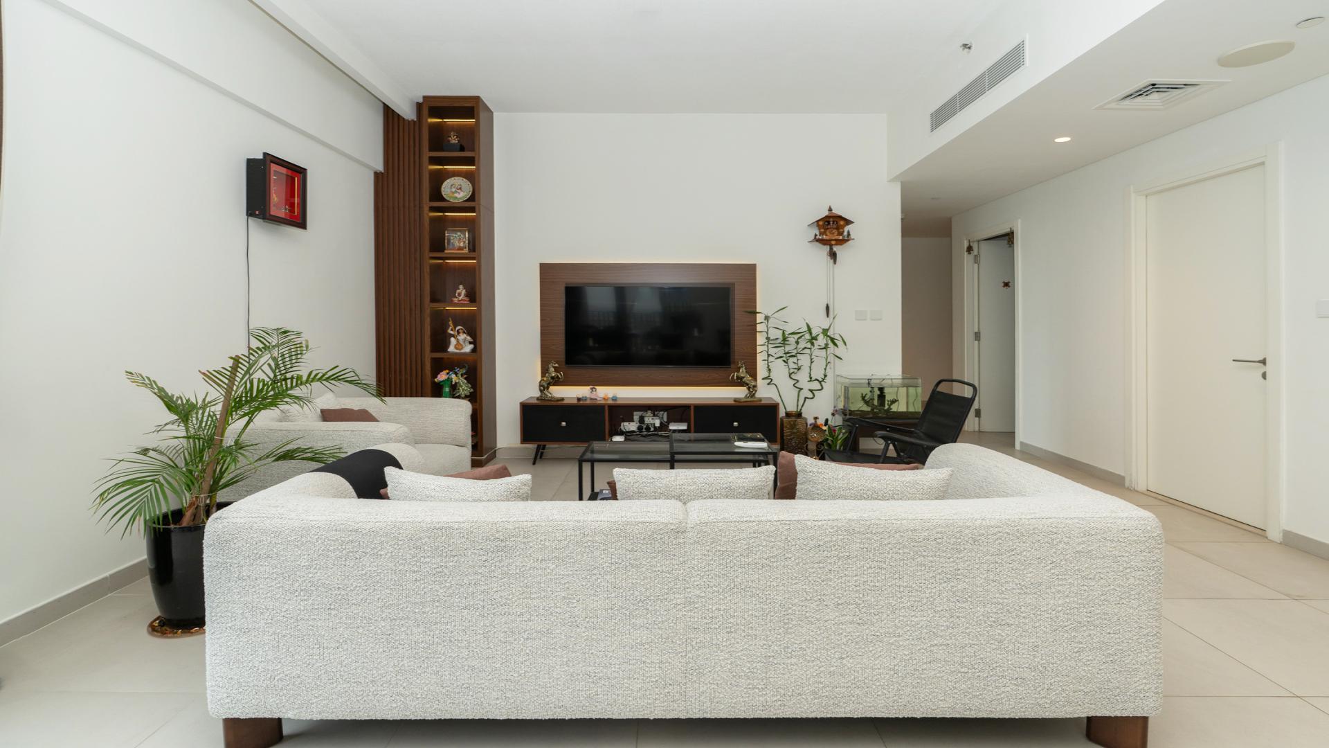 High-floor view of Creek Beach apartments in Dubai Creek Harbour, available for rent