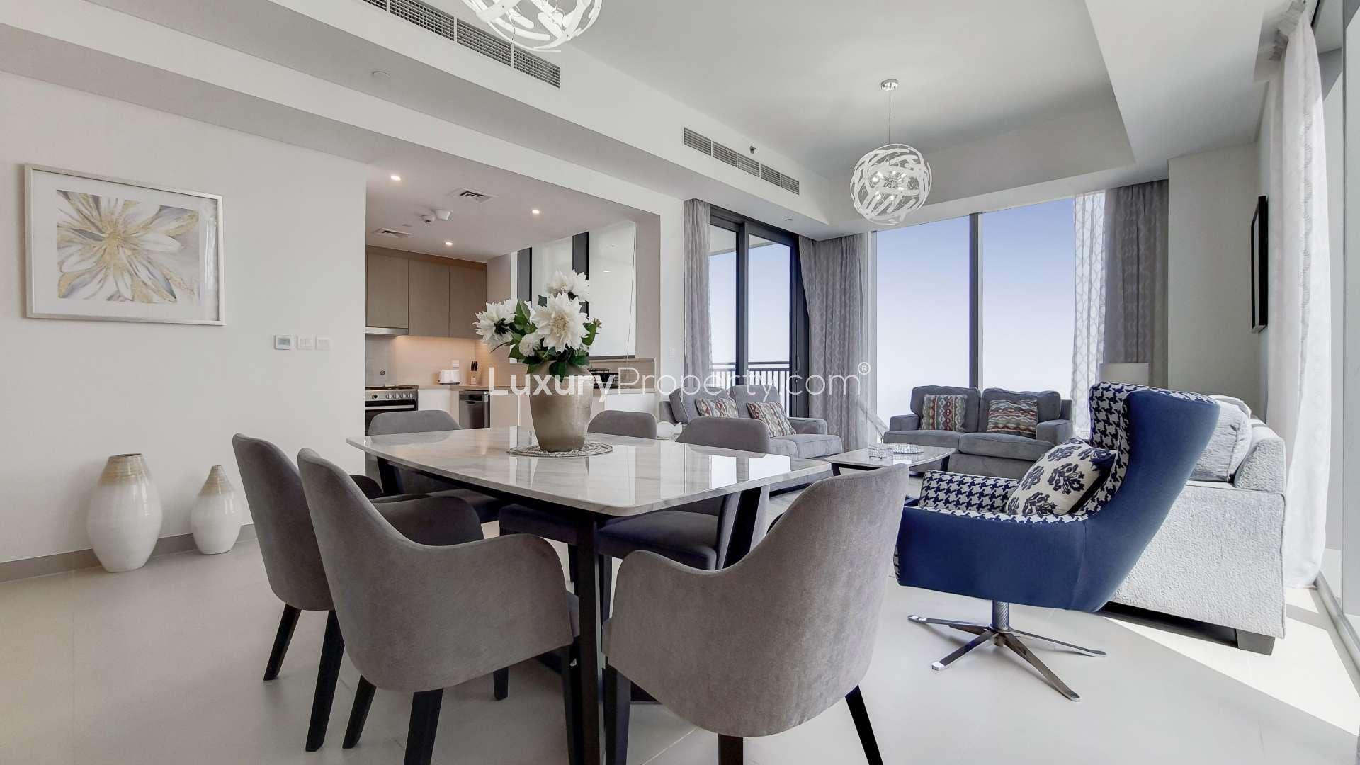 Dubai Marina 5242 apartment with breathtaking sea views, luxury living, and beach access