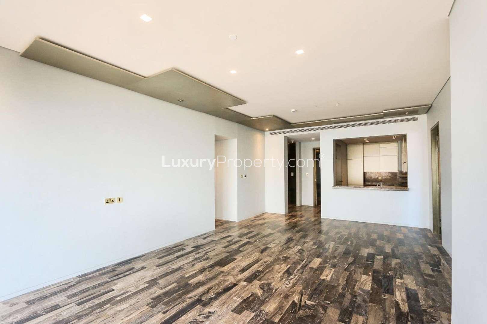 "Spacious living area in brand new Fendi design apartment, Damac Heights, Dubai Marina.",Brand New Fendi Design Apartment in Damac Heights, Dubai Marina, spacious interior with modern finishes