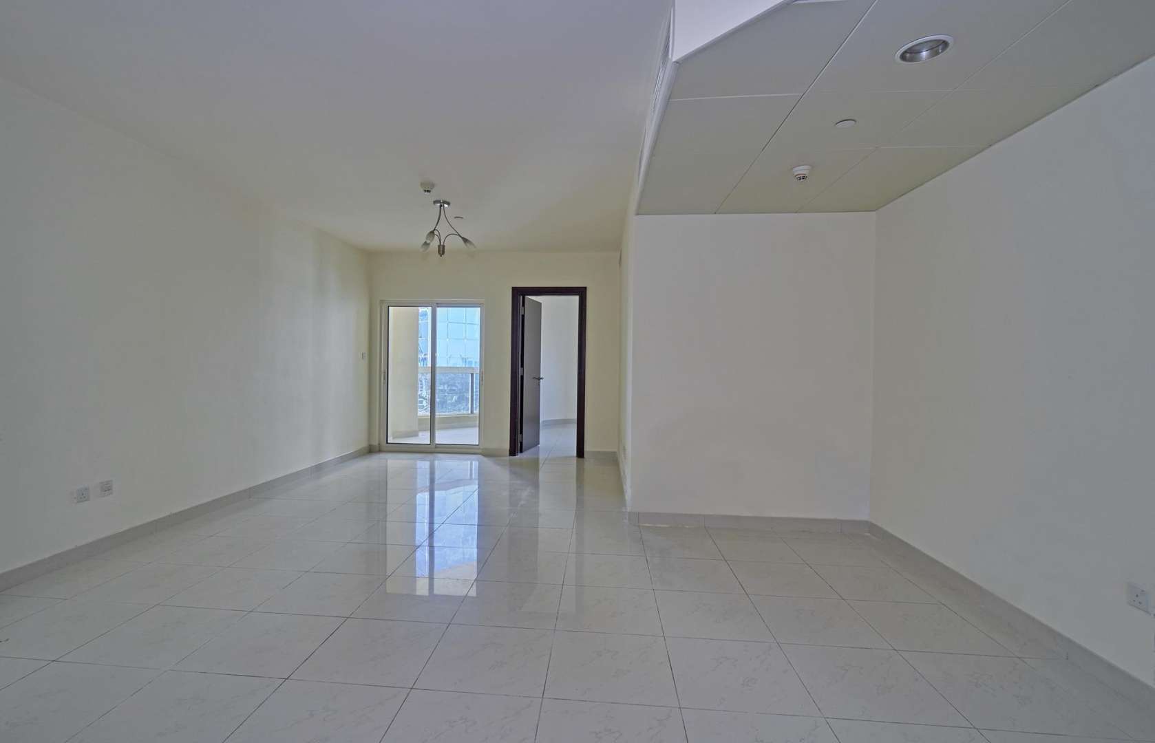 Balcony view from 3-bedroom apartment in Dubai Gate One, Jumeirah Lake Towers