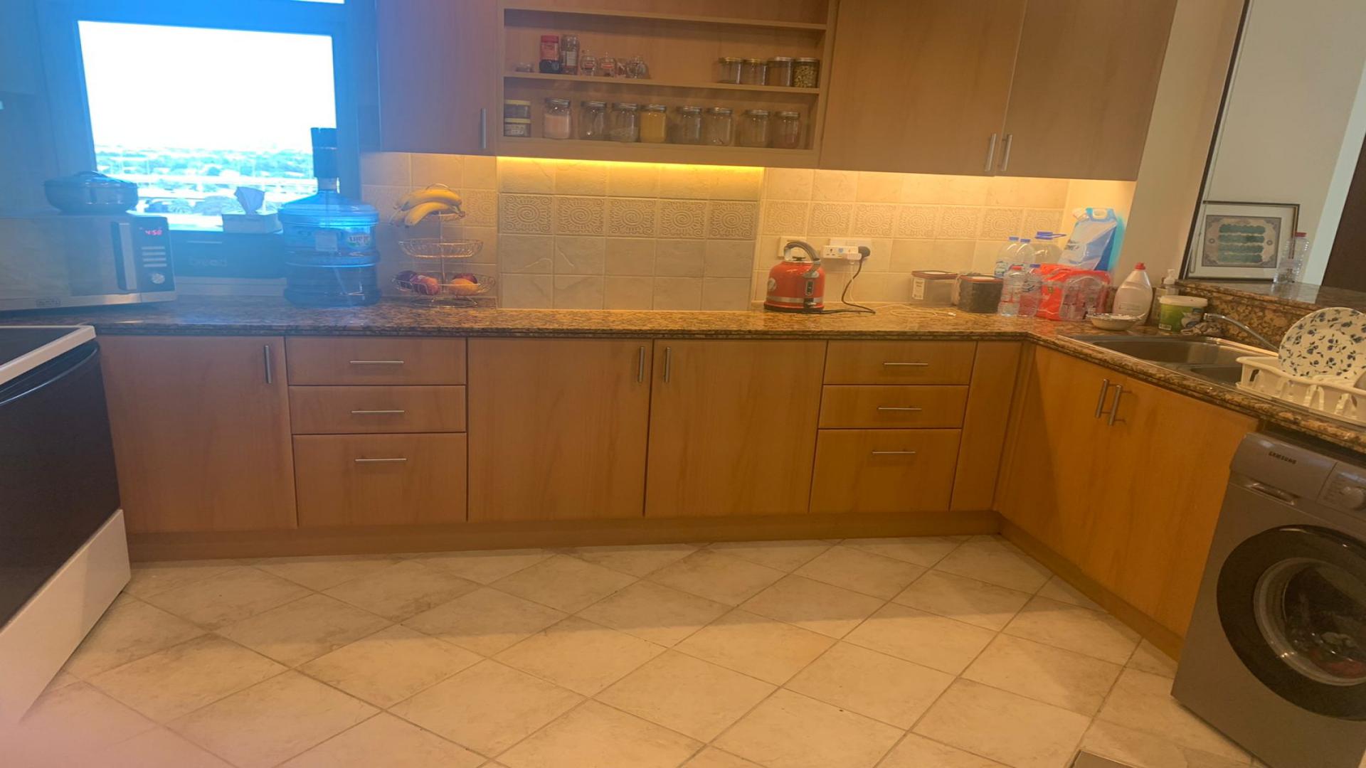 Elegant bedroom with large windows in Al Anbar Tower, Dubai Marina apartment for rent