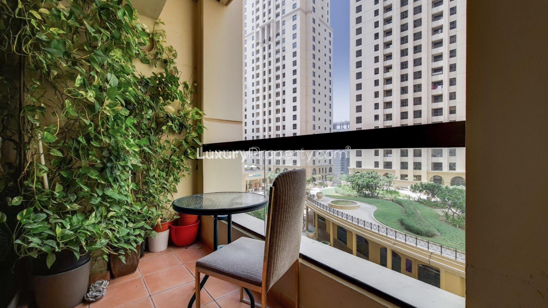 Kitchen in 3-bed apartment, Sadaf, Jumeirah Beach Residence, with modern appliances and cabinets