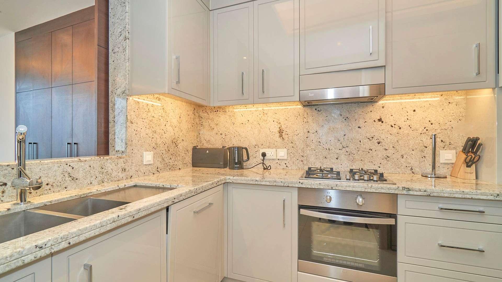 Luxurious living room in furnished 3-bedroom apartment, Address Sky View Towers, Downtown Dubai