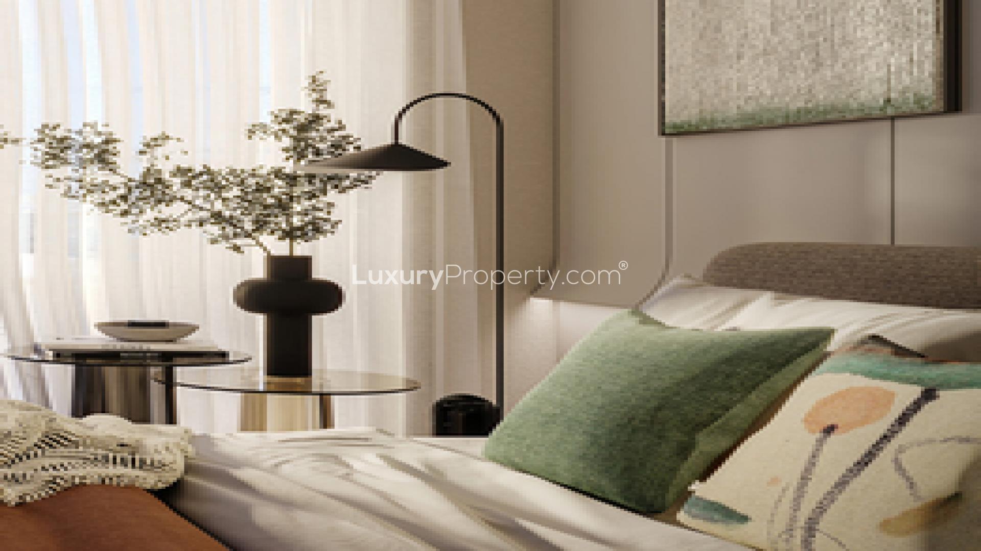 Exquisite three-bedroom apartment for sale with marina views in Mina Rashid community