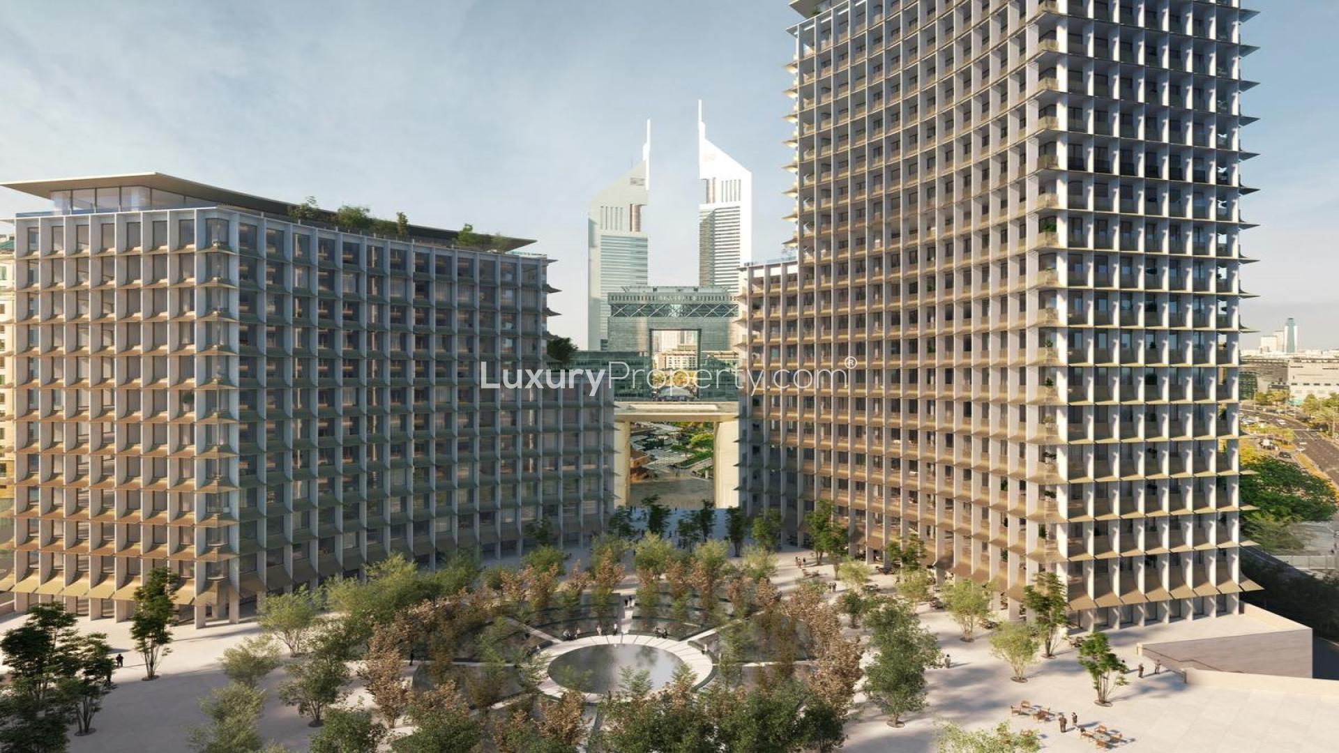 Luxurious kitchen in 3-bedroom apartment at Four Seasons Residences DIFC for sale