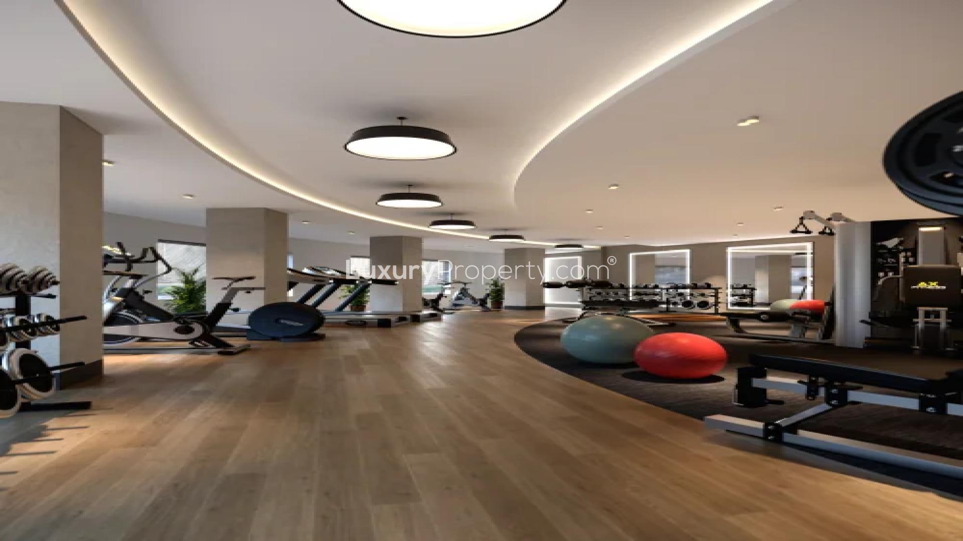 Luxurious lobby interior at Sobha Meadows Whispering Hill, Akkulam apartment for sale