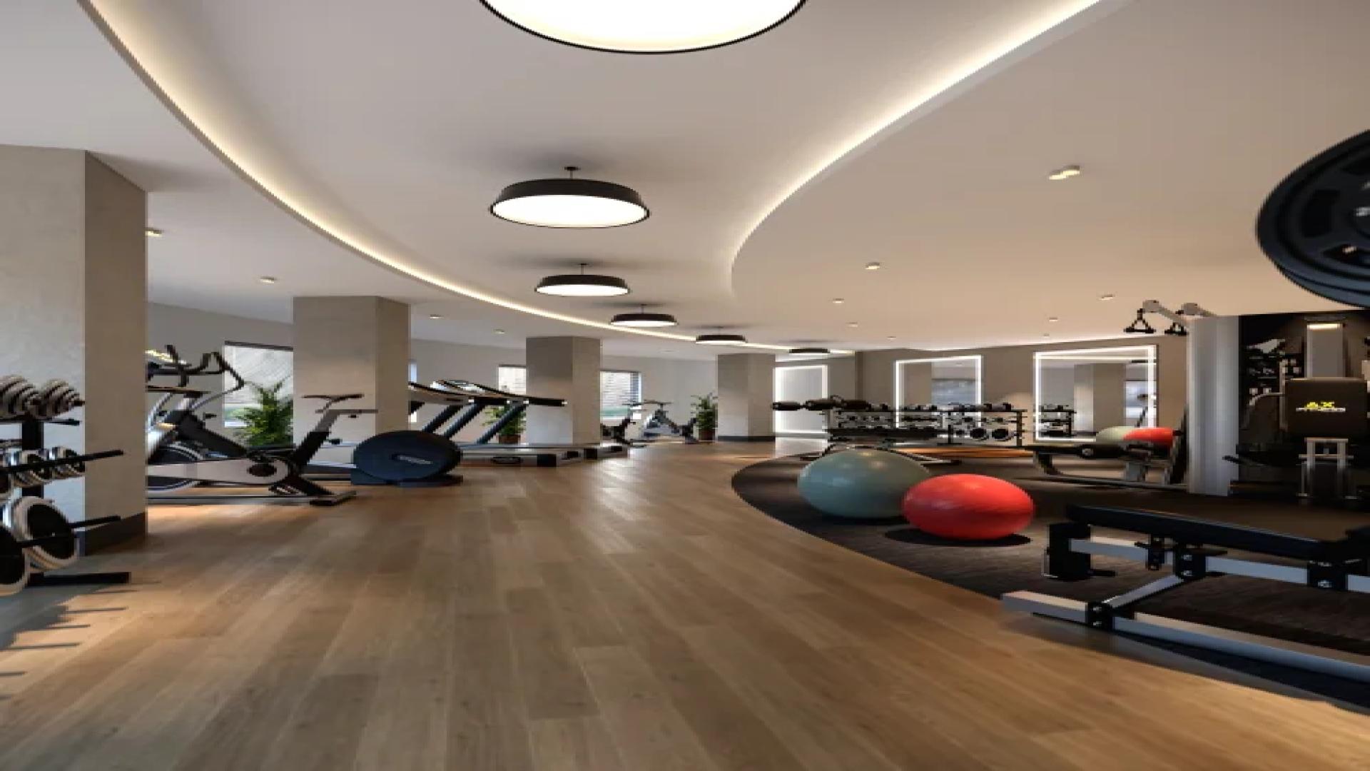 Luxurious lobby interior at Sobha Meadows Whispering Hill, Akkulam apartment for sale