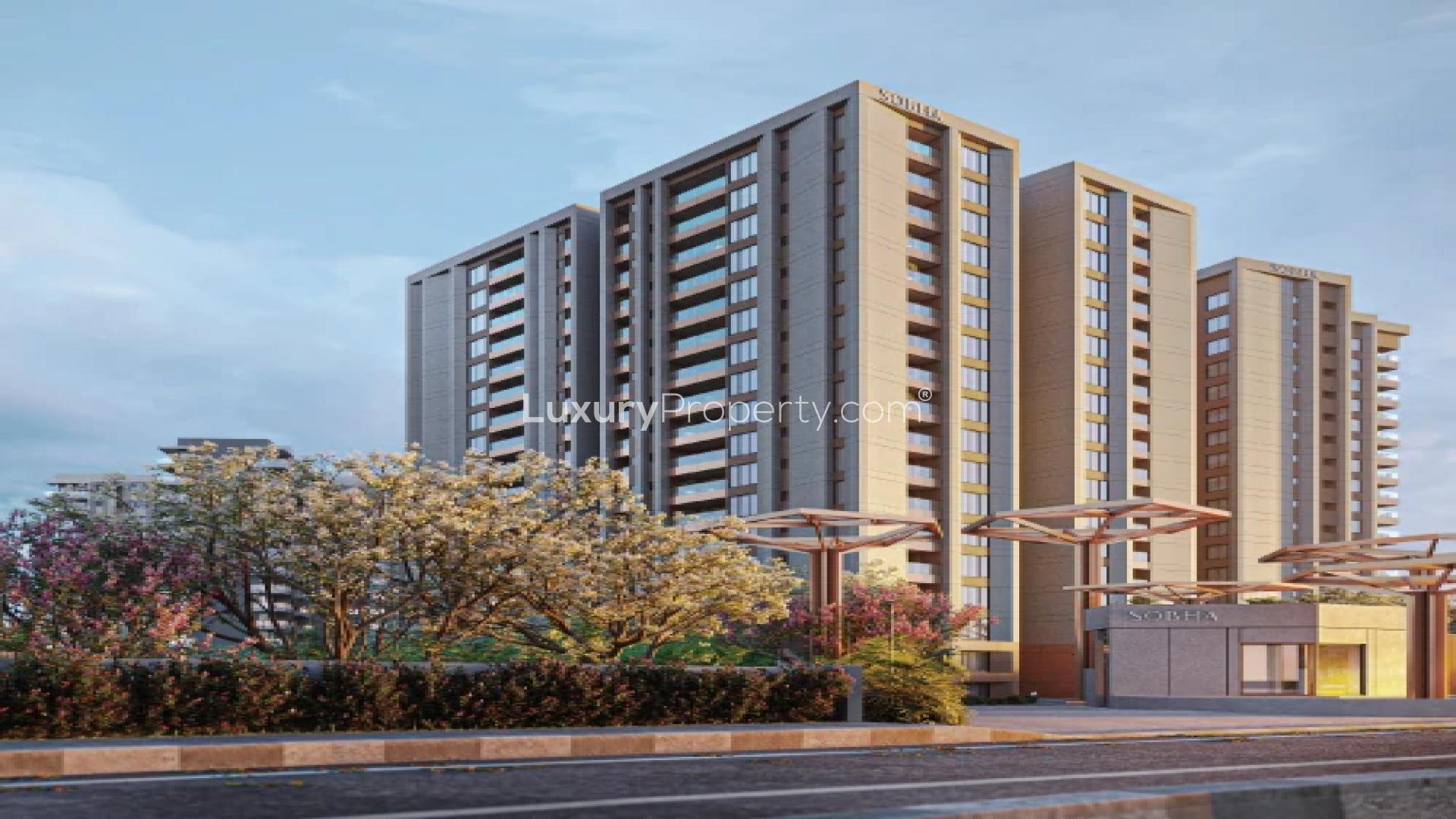 Luxurious pool view at Sobha Infinia apartments, Koramangala, Bangalore, for sale