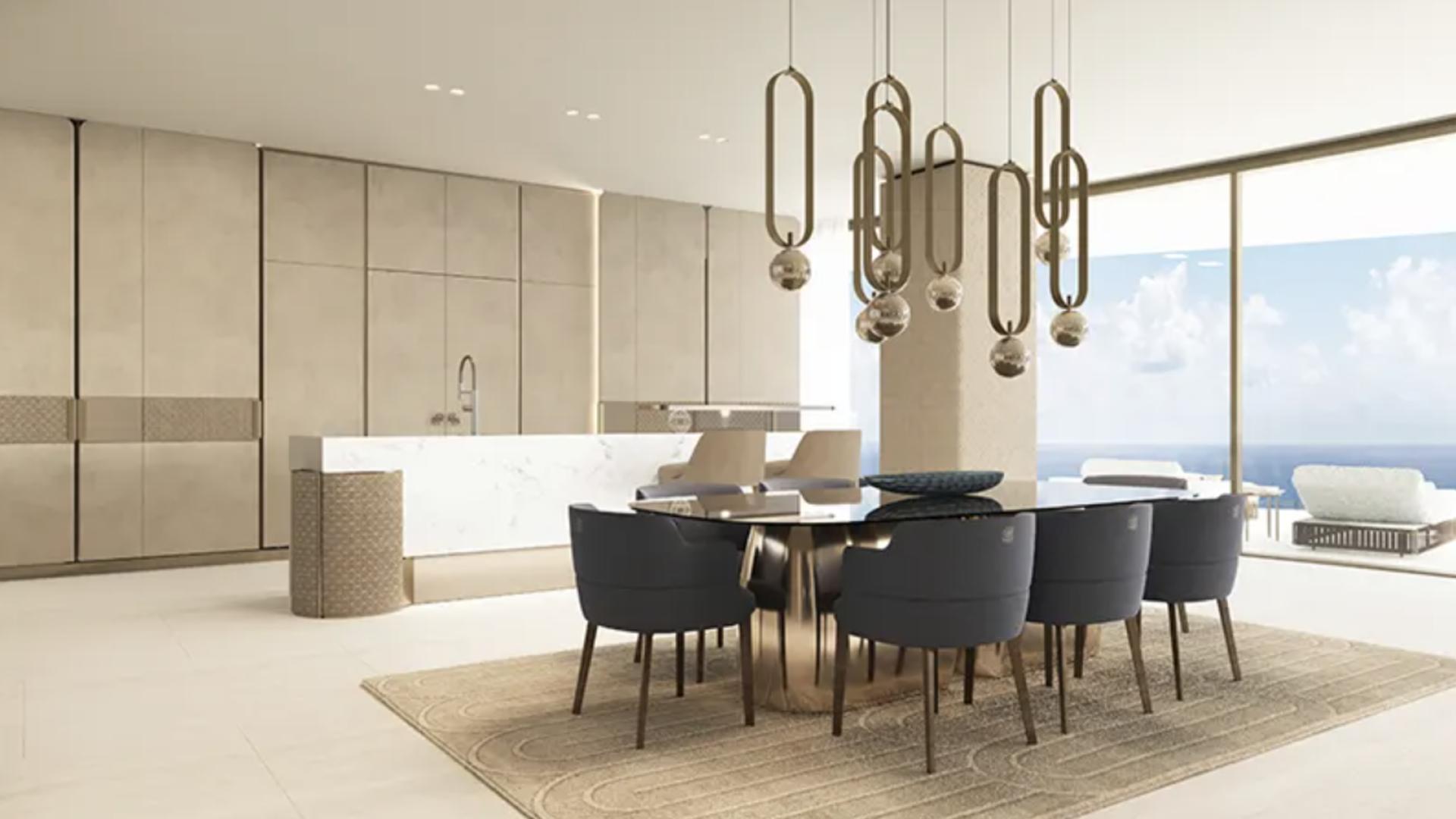 Luxurious beachfront apartment with infinity pool on Al Marjan Island, La Mer by ELIE SAAB