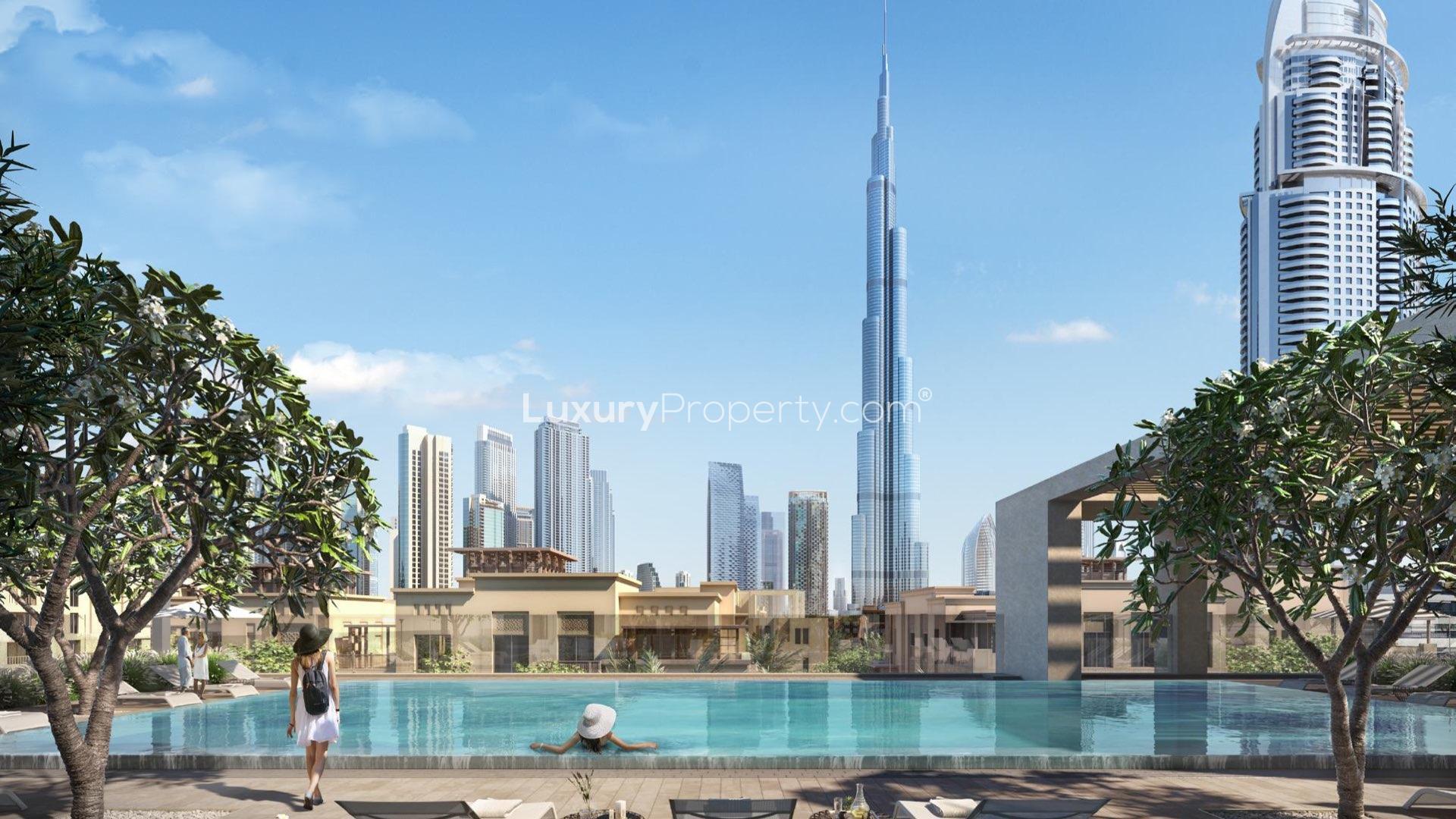 High-floor apartment with Burj Khalifa view in Burj Royale, Downtown Dubai
