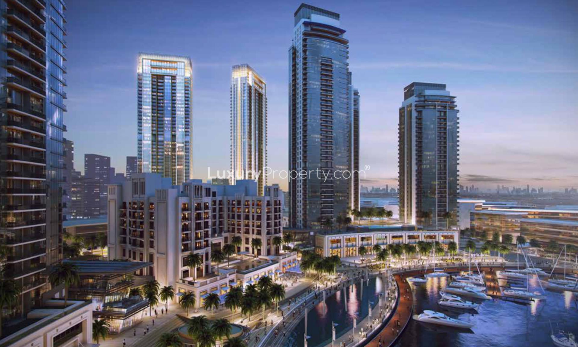 Creekside 18 Dubai apartment with stunning creek views and modern architecture for sale