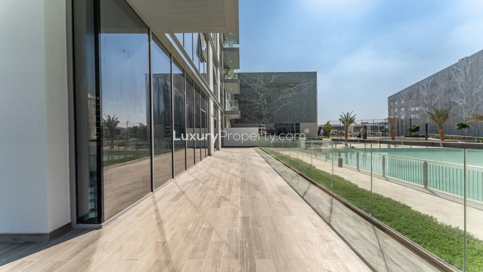 Modern kitchen and dining area in 3-bedroom apartment, District One, MBR City