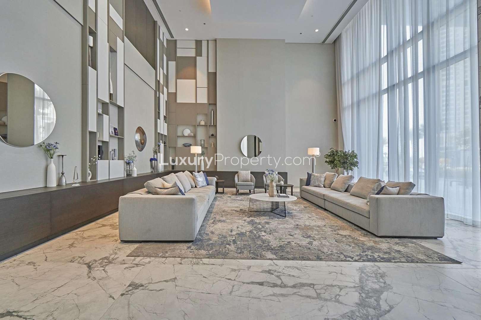 Tall residential building in Harbour Views 2, Dubai Creek Harbour, apartment for sale