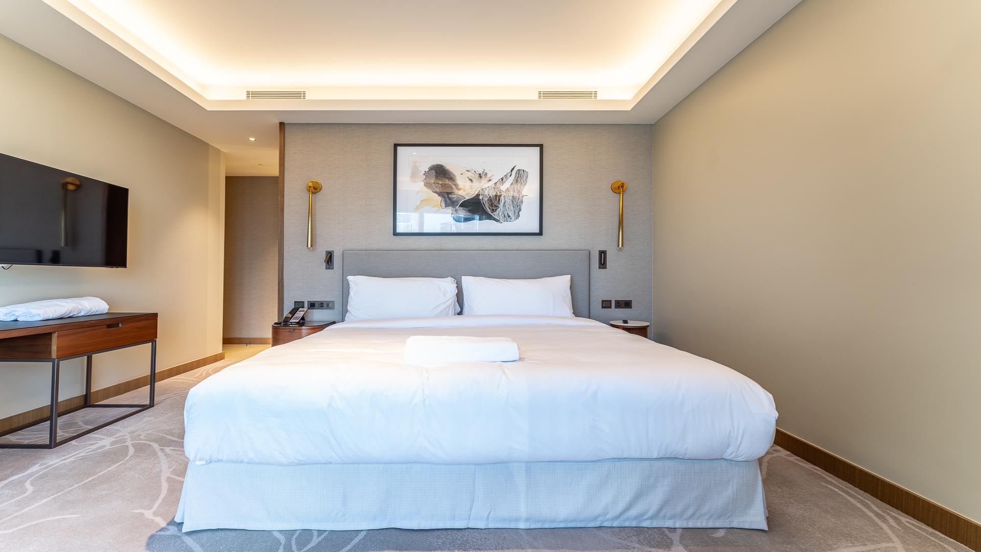 Skyline view from The Address Residences Dubai Opera apartment in Downtown Dubai