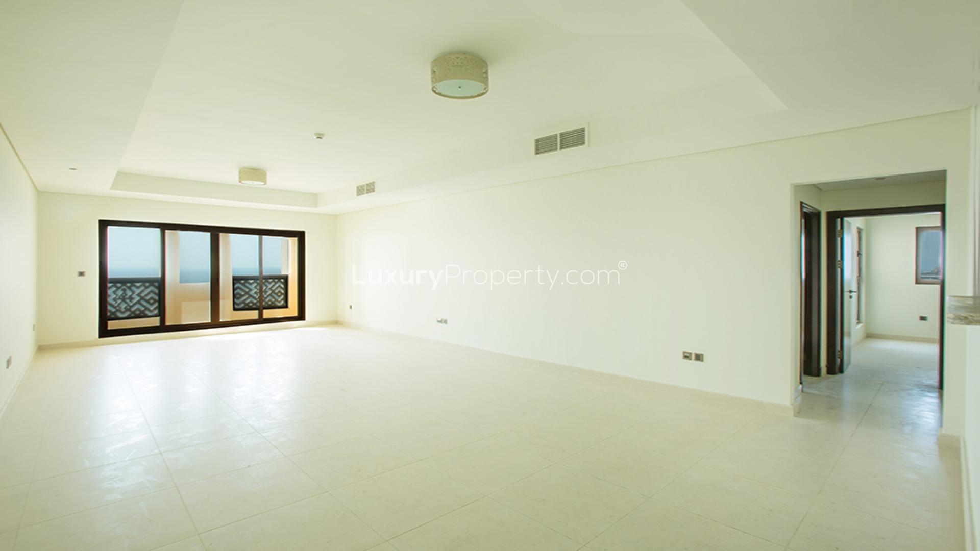 Aerial view of Kingdom of Sheba community with sea view, Palm Jumeirah, Dubai