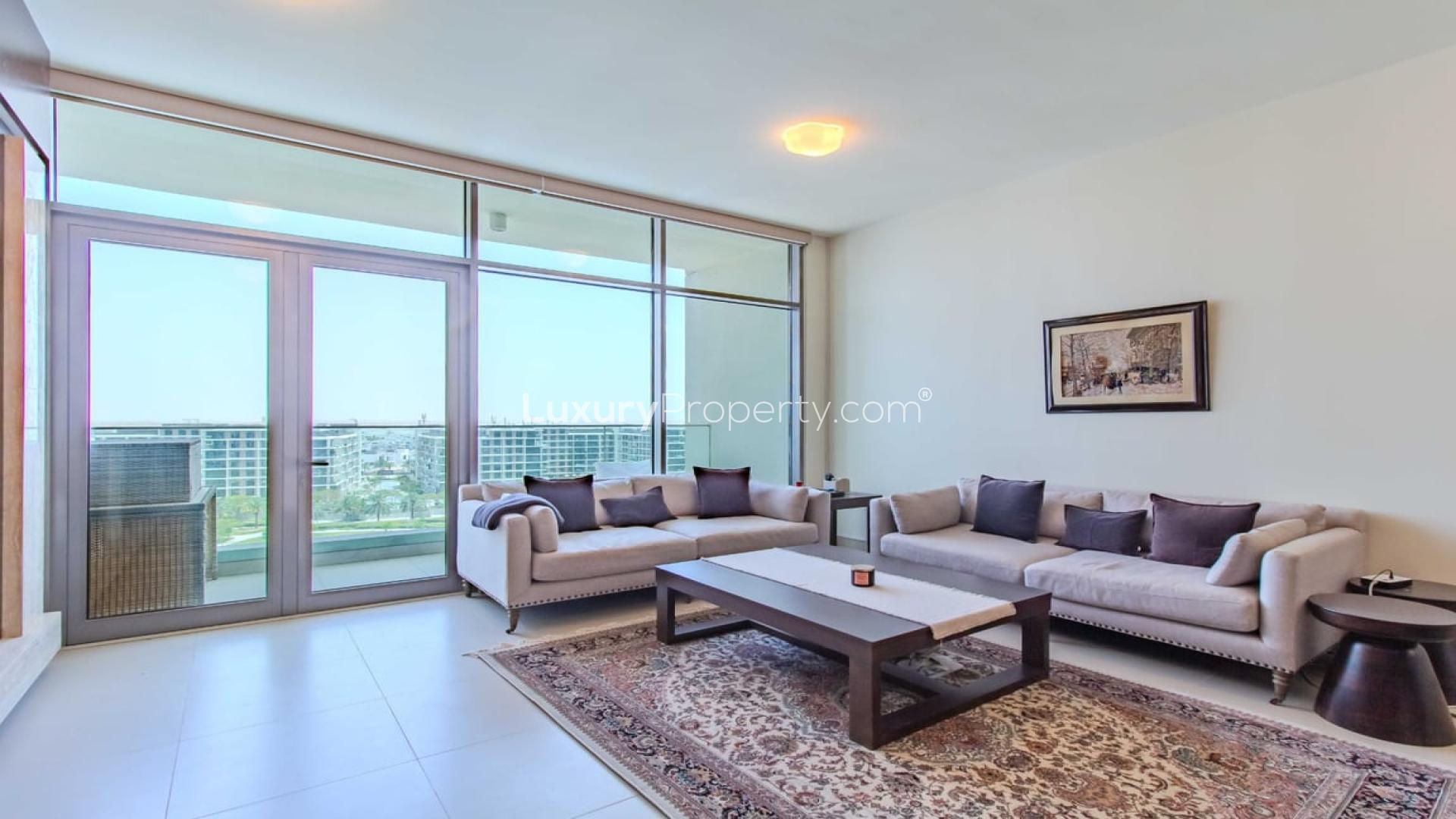 Furnished 3-bedroom apartment with pool and park view in Park Heights, Dubai Hills Estate